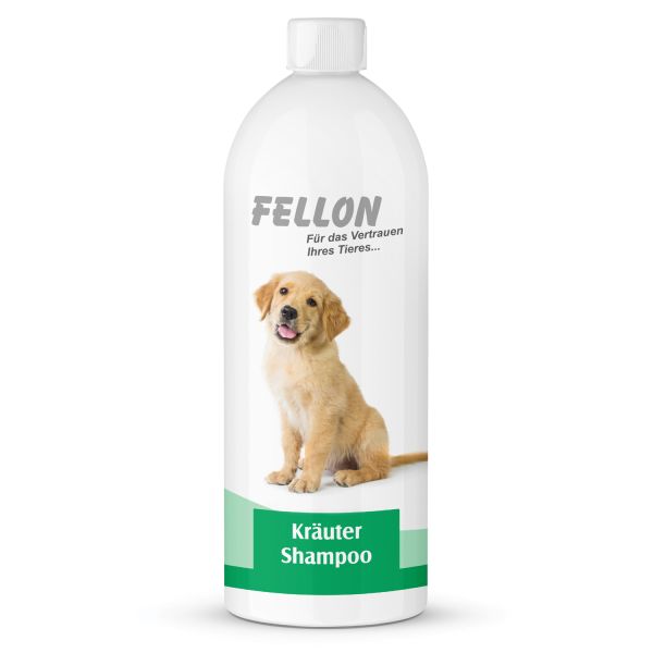 Fellon Kräuter Shampoo für Hunde 1 Ltr.