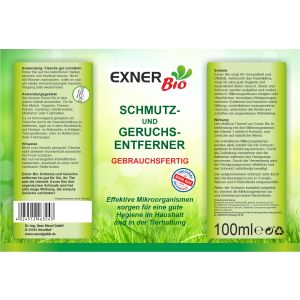 Exner Bio Schmutz- & Geruchsentferner 100 ml - Fertiglösung