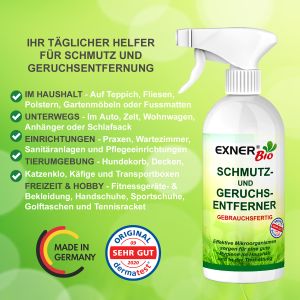 Exner Bio Schmutz- & Geruchsentferner 500 ml - Fertiglösung