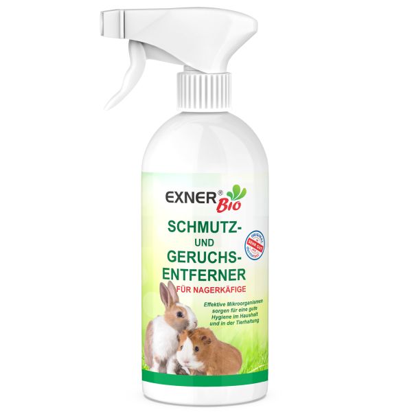 Exner Bio Schmutz- & Geruchsentferner 500 ml - Für Nagerkäfige
