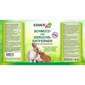 Exner Bio Schmutz- & Geruchsentferner 500 ml - Für Nagerkäfige