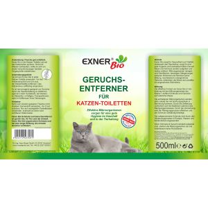 Exner Bio Schmutz- & Geruchsentferner 500 ml - Für Katzentoiletten