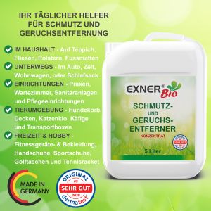 Exner Bio Schmutz- &amp; Geruchsentferner 5 LIter -...
