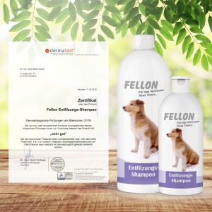 Fellon Entfilzungs-Shampoo f&uuml;r Hunde 500 ml