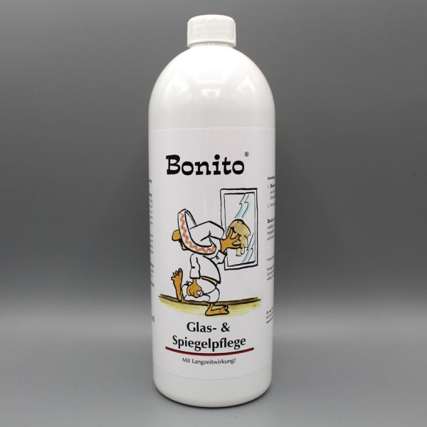 Bonito Glas- und Spiegelpflege 1000 ml Nachfüllflasche