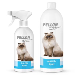 Fellon Anti Filz 1000 ml Entfilzungsspray f&uuml;r Katzen Nachf&uuml;llflasche